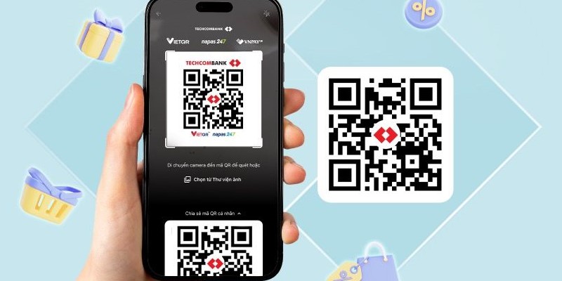 Các bước nạp tiền vào hệ thống qua mã QR